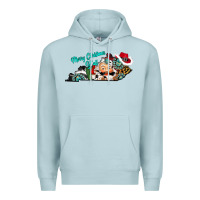 Blue Mist merry christmas y'all kentucky Premium Hoodie - CowhideDigitalArt