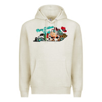 Oatmeal Heather merry christmas y'all kentucky Premium Hoodie - CowhideDigitalArt