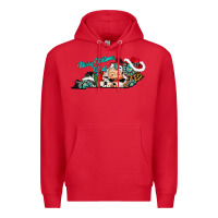 Red merry christmas y'all kentucky Premium Hoodie - CowhideDigitalArt