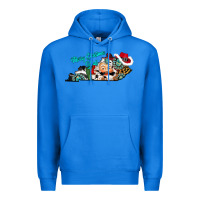 True Royal merry christmas y'all kentucky Premium Hoodie - CowhideDigitalArt