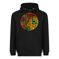 Black Juneteenth car coaster Heavyweight Hoodie - AdoDesignShop