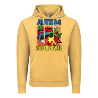 Autism Is My Superpower Autism Awareness Day Vintage Hoodie | Teevron