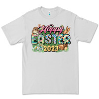 Dove Grey Happy Easter 2023 Premium Tee - HowdyJamesFarm