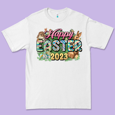 Happy Easter 2023 Premium Tee Designed By Howdyjamesfarm