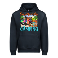 Navy summer camping Urban Hoodie - JahusDesignShop