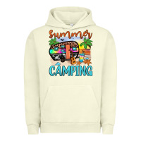 Pigment Pistachio summer camping Urban Hoodie - JahusDesignShop