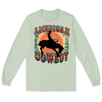 Matcha American cowboy Long Sleeve Tee - FaDigitalArtStudio