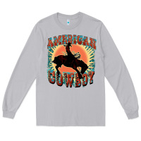Moon Dust American cowboy Long Sleeve Tee - FaDigitalArtStudio