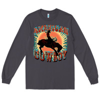Smoke American cowboy Long Sleeve Tee - FaDigitalArtStudio