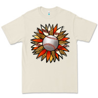 Baseball Sunflower Premium Tee | Teevron