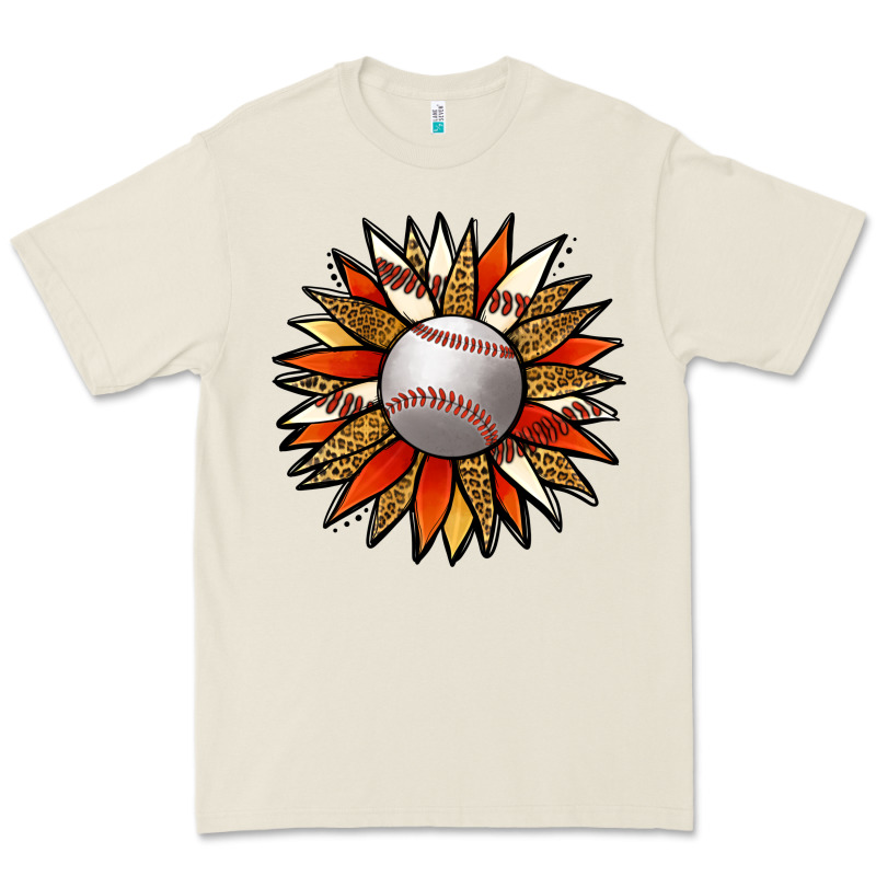 Baseball Sunflower Premium Tee by Jasminsmagicworld | Teevron