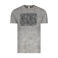 Cloud Rock grey leopard background Vintage Tee - OliviaCreatesArt