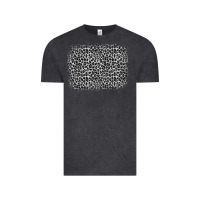 Vintage Black grey leopard background Vintage Tee - OliviaCreatesArt