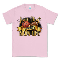 Bubblegum Pink livin that sports mom life Classic Tee - CowGirlArtShop