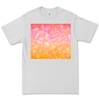Dove Grey orange pink ombre glitter Premium Tee - TumblerDesignByShophia