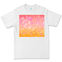White orange pink ombre glitter Premium Tee - TumblerDesignByShophia
