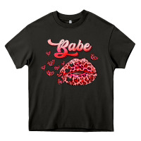 Asphalt babe with kiss Heavy Core Tee - RanaPortraitStore
