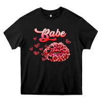 Black babe with kiss Heavy Core Tee - RanaPortraitStore