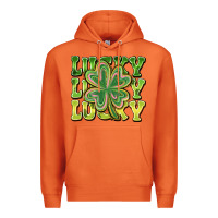 Carrot Lucky Clover Premium Hoodie - CowhideDigitalArt