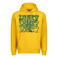 Lemon Lucky Clover Premium Hoodie - CowhideDigitalArt
