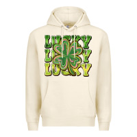 Tofu Lucky Clover Premium Hoodie - CowhideDigitalArt