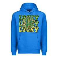 True Royal Lucky Clover Premium Hoodie - CowhideDigitalArt