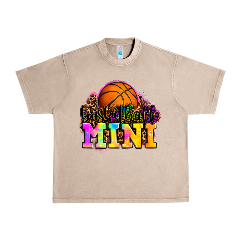 Basketball Mini Urban Heavy Tee by OliviaCreatesArt | Teevron