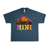 Midnight Navy basketball mini Urban Heavy Tee - OliviaCreatesArt