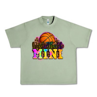 Oil Green basketball mini Urban Heavy Tee - OliviaCreatesArt