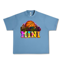 Pebble Blue basketball mini Urban Heavy Tee - OliviaCreatesArt