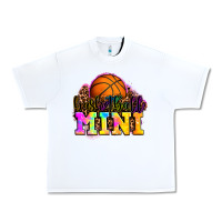 White basketball mini Urban Heavy Tee - OliviaCreatesArt