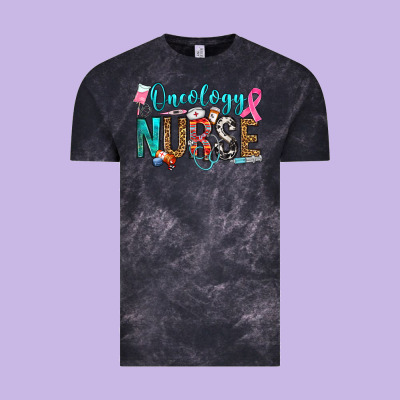 Oncology Nurse Vintage Tee Designed By Oliviacreatesart