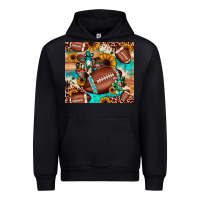 Black football cactus sunflower Urban Hoodie - JahusDesignShop
