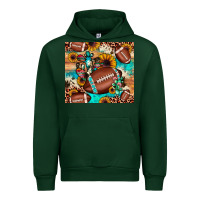 Forest Green football cactus sunflower Urban Hoodie - JahusDesignShop