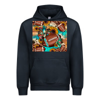 Navy football cactus sunflower Urban Hoodie - JahusDesignShop