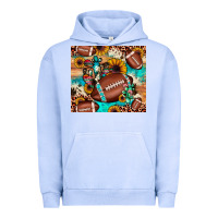 Pigment Grape Ice football cactus sunflower Urban Hoodie - JahusDesignShop