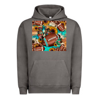 Pigment Tornado football cactus sunflower Urban Hoodie - JahusDesignShop