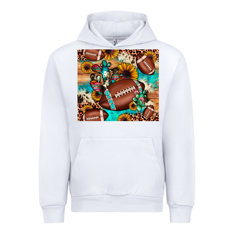 Football Cactus Sunflower Urban Hoodie by JahusDesignShop | Teevron