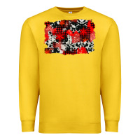Lemon western red cowhide winter background Premium Sweatshirt - AdoDesignShop