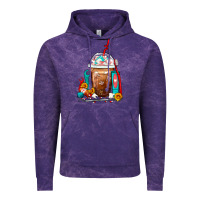 Cloud Purple Dentist Frappe Coffee Vintage Hoodie - FaDigitalArtStudio