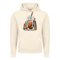 Vintage Artic Dentist Frappe Coffee Vintage Hoodie - FaDigitalArtStudio