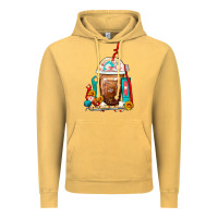 Vintage Mustard Dentist Frappe Coffee Vintage Hoodie - FaDigitalArtStudio