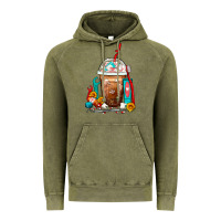 Vintage Olive Dentist Frappe Coffee Vintage Hoodie - FaDigitalArtStudio