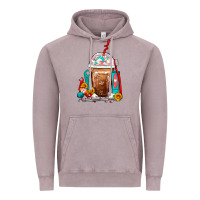 Vintage Zinc Dentist Frappe Coffee Vintage Hoodie - FaDigitalArtStudio