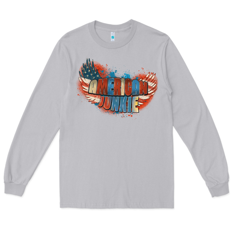 American Junkie 4th Of July Long Sleeve Tee by FaDigitalArtStudio | Teevron