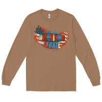 Toasted Coconut American junkie 4th of july Long Sleeve Tee - FaDigitalArtStudio