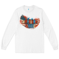 White American junkie 4th of july Long Sleeve Tee - FaDigitalArtStudio