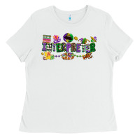 White interpreter mardi gras Ladies Tee - CowGirlArtShop