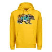 Lemon mama bear sunflowers leopard cowhide mother's day Premium Hoodie - Jasminsmagicworld