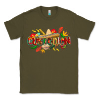 Army Green cinco de mayo custodian Classic Tee - CowGirlArtShop